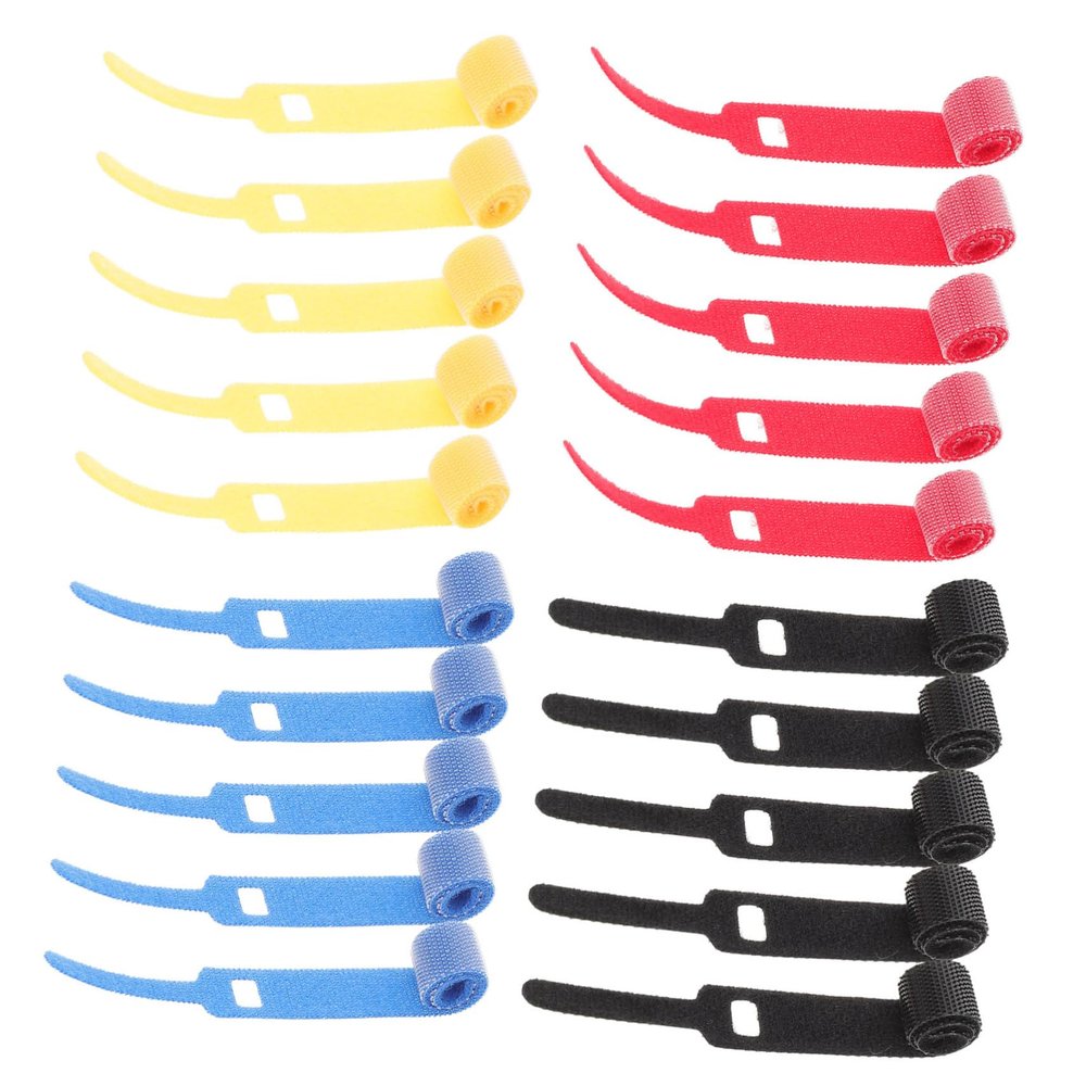 Angoily 80pcs Tie for Charging Cords Wire Organizer Electric Cord Organizers Ties Cable Straps for Electronics