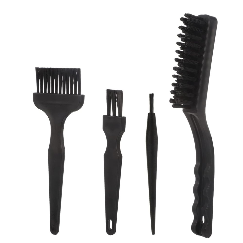 CIYODO 4pcs Portable Keyboard Cleaning Brush -Static Dust Cleaning Kit for and Electronics Versatile Brushes for Fine Grooves and Gaps