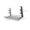SEWOART Under Desk Cable Management Wire Organizer Desk Cord Storage Modern Design Office Accessory view 2