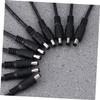 10pcs Dc Power Connector Plug Adapter for CCTV Cameras Black for and Led Strips Easy to Use Durable Material view 3