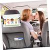 Mikikit Car Headrest Tablet Mount Phone Holder for Car Back Seat Holder Abs Material Adjustable view 3