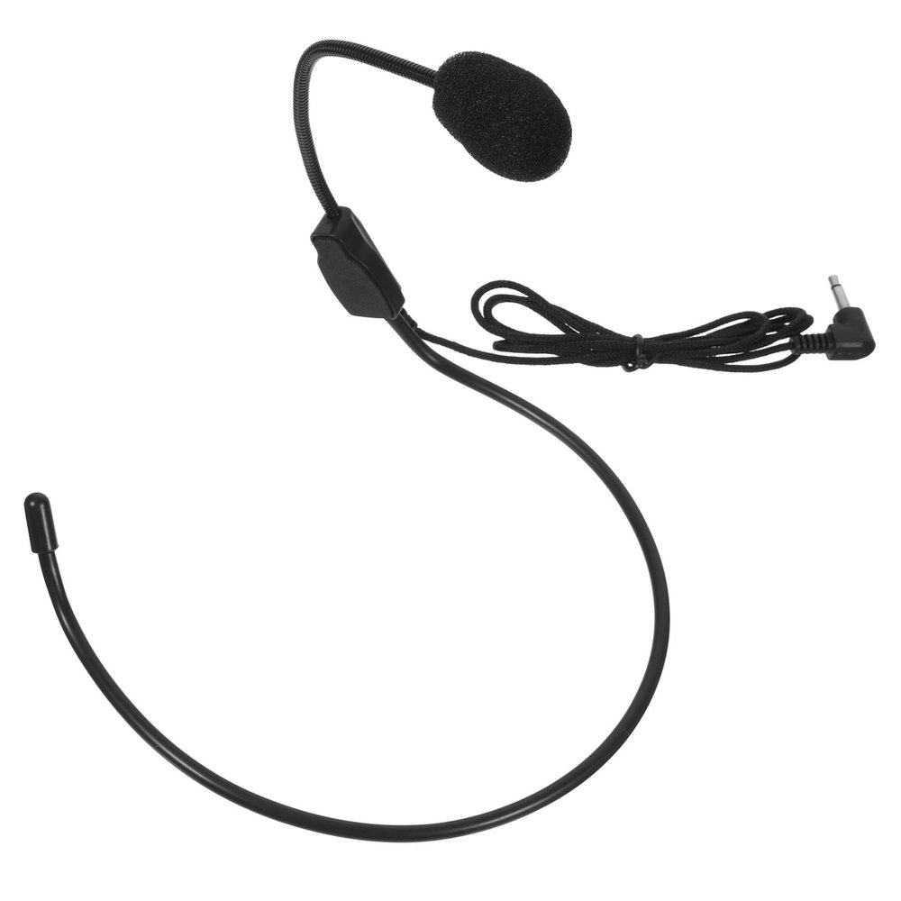 Angoily 4pcs Headset Microphone for Presentations Singing and Live Performance Durable Wired Mic for Teachers Speakers and Musicians Connector