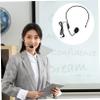 Angoily 4pcs Headset Microphone for Presentations Singing and Live Performance Durable Wired Mic for Teachers Speakers and Musicians Connector view 3