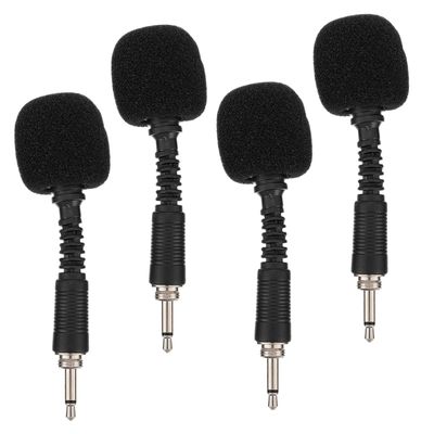 JOINPAYA 4pcs Wired Microphone for Karaoke Noise Cancelling XLR Condenser Portable Streaming