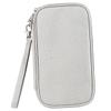 FELTECHELECTR Digital Accessories Organizer Bag Portable Cable Storage Case with Removable Dividers for Travel Compatible with Hard Drives Chargers and Cables Elegant Gray Design view 1