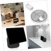 CIYODO Desktop Speaker Holder Wire Management Bracket Compatible for Echo Show 10 Cable Organizer view 2