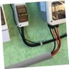 Angoily Cord Hider for Power Cord Wall Mounted Cable Cover Wire Management Cable Concealer Self Cord Hider Cover Office Home Dec view 4