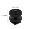 ARTIBETTER Tripod Accessories Mount with 1/4 Inch Screw Hot Shoe Adapter for Camera Flash Led Light Microphone DSLR Photography Equipment view 2