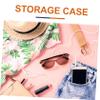 Angoily Portable Power Bank Organizer Bag Large Dual-layer Oxford Cloth Case for Usb Cables and Electronics Accessories Travel-friendly with Durable Zipper and Comfortable Hand Strap view 4