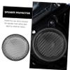 HOMSFOU 2pcs Speaker Grill Mesh Protector for Home and Car Audio Iron Net to Block Dust and Damage Speaker Accessory for Enhanced Performance Random Style view 4