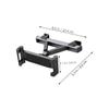 GAROZATION Adjustable Car Headrest Tablet Holder Non-Slip Design for Phones Tablets Durable Material Versatile Backseat Mount for Easy Access Storage view 2