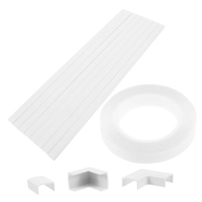 DOITOOL Cord Hiders Wall Strip for Cables Hide Cords Floor Wall Wire Covers Cable Concealer for Home Organization
