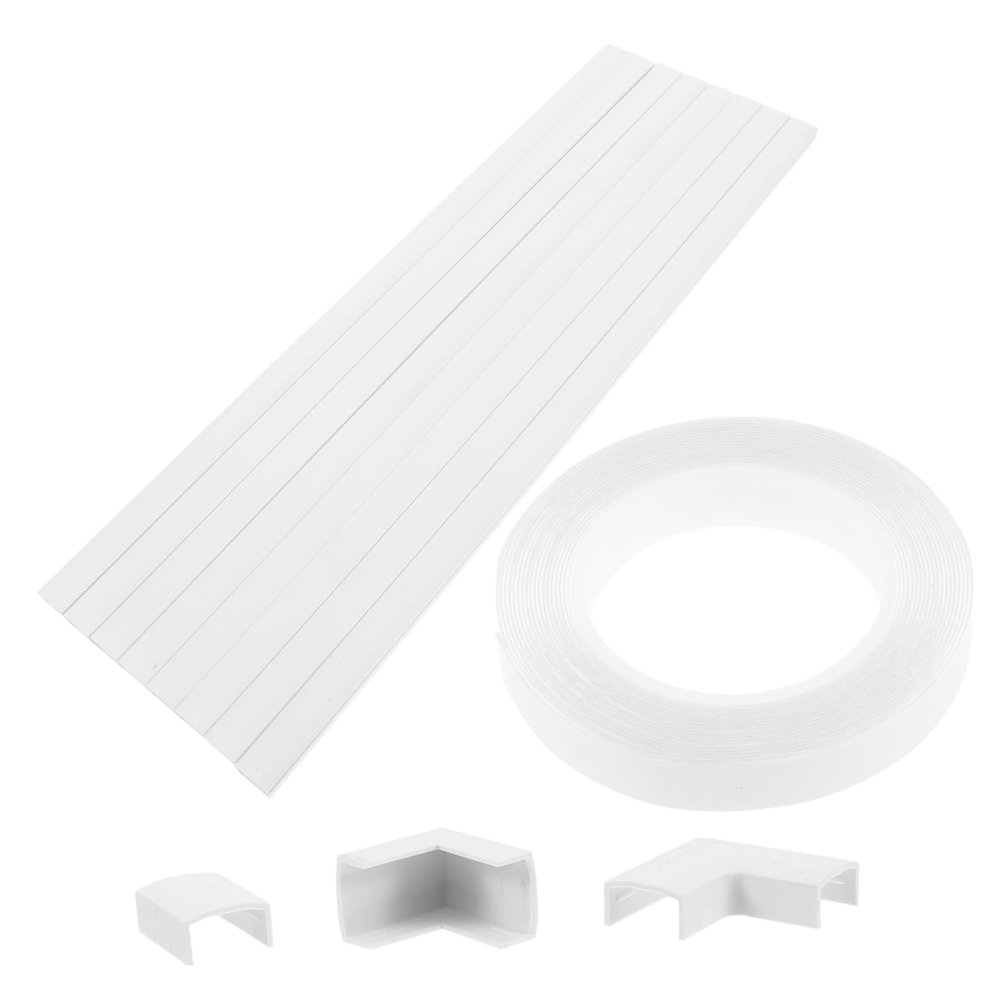 DOITOOL Cord Hiders Wall Strip for Cables Hide Cords Floor Wall Wire Covers Cable Concealer for Home Organization