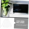 DOITOOL Cord Hiders Wall Strip for Cables Hide Cords Floor Wall Wire Covers Cable Concealer for Home Organization view 2