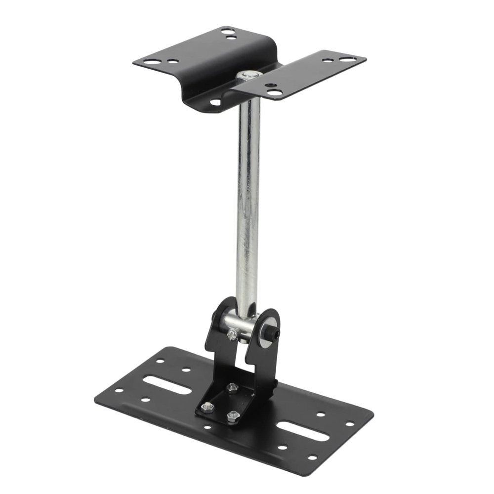 DOITOOL 1pc Thick Speaker Hanger Ceiling Wall Mount Sturdy Adjustable Stand for Living Room Kitchen Bedroom Bathroom