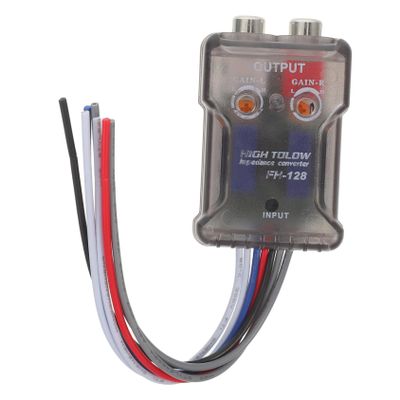 ARTIBETTER Automotive Stereo Converter Kit RCA Wire Adapter for Car Audio Subwoofer Amplifier