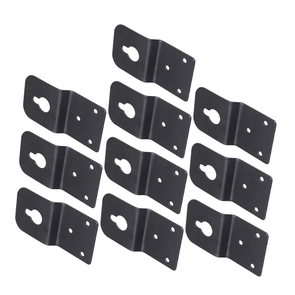 Angoily Thickened Iron Plate Speaker Hanger Plate Ceiling Mount for Surround Sound Speaker Stand
