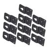 Angoily Thickened Iron Plate Speaker Hanger Plate Ceiling Mount for Surround Sound Speaker Stand view 1