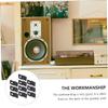 Angoily Thickened Iron Plate Speaker Hanger Plate Ceiling Mount for Surround Sound Speaker Stand view 2