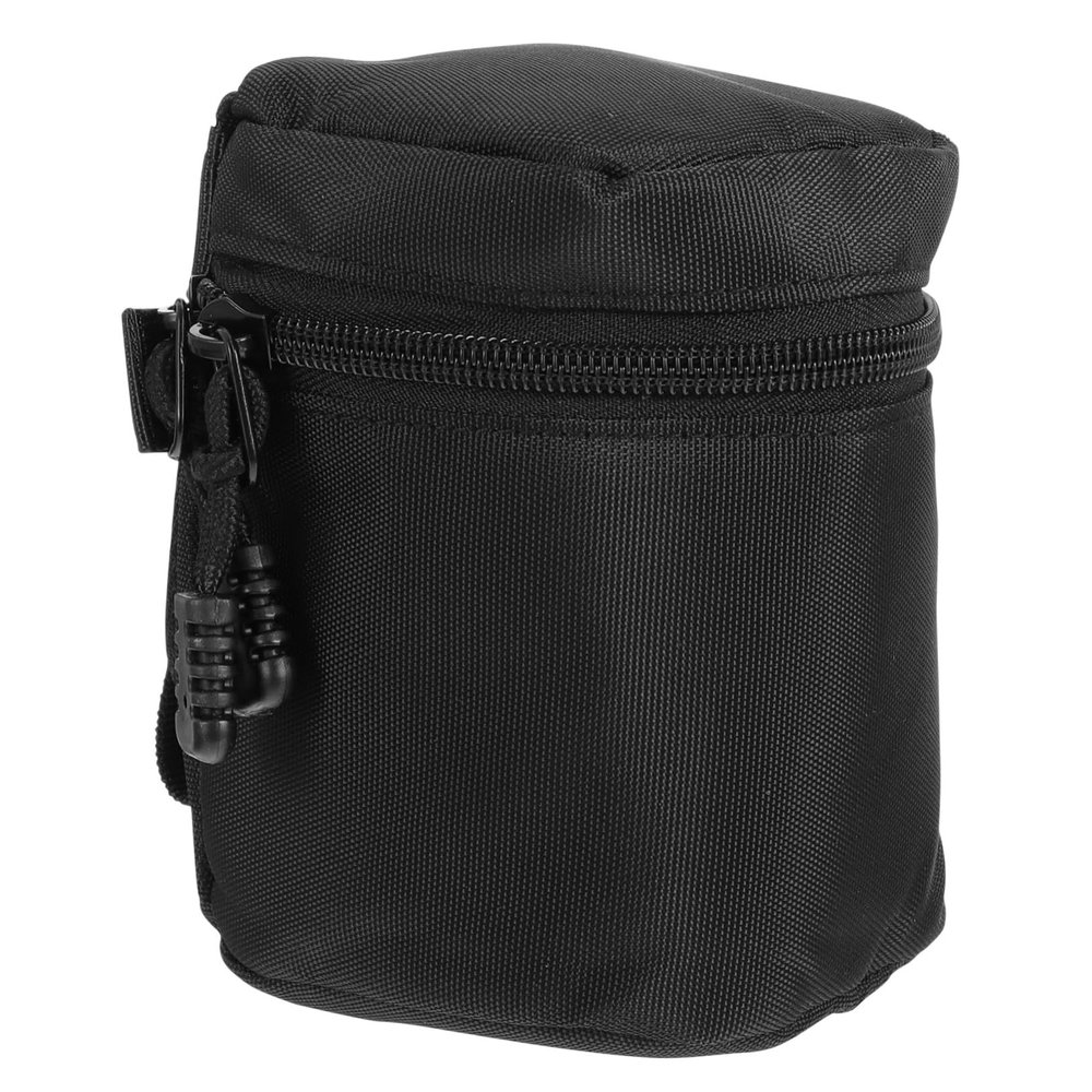 BRIGHTFUFU Simply Waterproof Camera Pouch Dslr Lens Protective Case Adjustable Loop Around Camera Lens Pouch Bag