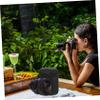 BRIGHTFUFU Simply Waterproof Camera Pouch Dslr Lens Protective Case Adjustable Loop Around Camera Lens Pouch Bag view 2