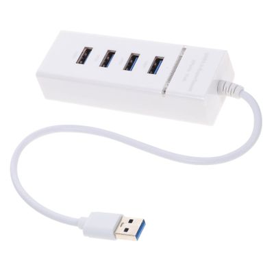 OSALADI 1pc USB Hub Splitter Ports Expansion for Laptop Compact Lightweight Indicator Easy Setup for Home Office and Business