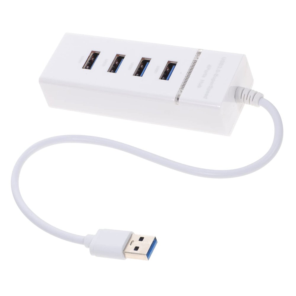 OSALADI 1pc USB Hub Splitter Ports Expansion for Laptop Compact Lightweight Indicator Easy Setup for Home Office and Business