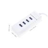 OSALADI 1pc USB Hub Splitter Ports Expansion for Laptop Compact Lightweight Indicator Easy Setup for Home Office and Business view 2