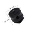 CAXUSD 3pcs Double Layer Hot Shoe Mount Adapter for Cameras Metal Flash Bracket Screw for Photography Accessories view 2