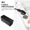 Angoily Wall-Mounted Wire Box Cable Holder Wire Management Organizer for Office Home Hotel Cord Storage Strip Cover view 4