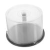BRIGHTFUFU 2pcs Plastic Cd Storage Bin Empty Dvd Holder Cd Rack Dvd Storage Shelves Organizers and view 1