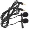 Abaodam Tiny Microphone for Recording Lapel Mic Replacement for Computer Phone and Camera view 1