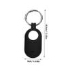 Angoily 4pcs Anti-Drop Protective Cover Compatible with Smarttag Lightweight Silicone Tracer Case Soft and Durable Design Secure Fit for Galaxy Black White view 2