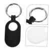 Angoily 4pcs Anti-Drop Protective Cover Compatible with Smarttag Lightweight Silicone Tracer Case Soft and Durable Design Secure Fit for Galaxy Black White view 4
