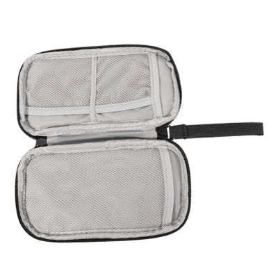 BRIGHTFUFU Portable Electronic Organizer Bag for Cables and Power Banks Durable Oxford Cloth Travel Case for Headphones and Chargers Small Design Protects Accessories from Damage