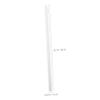 ARTIBETTER 1set Wall Cable Hider Cord Cover Kit for Concealing Cords Easy to Install Wire for Wall-Mounted Tvs White view 4