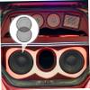 GOOHOCHY 2pcs Speaker Grill Cover for Car Audio Systems Protective Mesh Net Durable Lightweight Design for Subwoofers and Home Speakers Black Color view 3