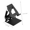 BIUDECO Multifunctional Tablet Phone Holder Material Desktop Tablet Stand Portable Phone Stand Foldable Design view 3