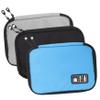 Angoily 3pcs Digital Cable Organizer Bag Multi-function Portable Electronic Storage Case for Travel Includes Mesh Pockets and Zippered Compartments for Cords Chargers Headphones view 1