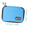 Angoily 3pcs Digital Cable Organizer Bag Multi-function Portable Electronic Storage Case for Travel Includes Mesh Pockets and Zippered Compartments for Cords Chargers Headphones view 2