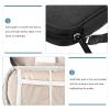 Angoily Power Bank Organizer Case Portable Digital Accessories Storage Bag for Travel Large Dual-layer Oxford Cloth Design Scratch and Lightweight for Data Cables and Earbuds view 2