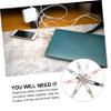 CIYODO 20pcs USB Cable Organizer Clips Cable Ties Design for Desktop Home Use view 3