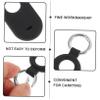 BRIGHTFUFU 4pcs Tracer Protective Cover for Drop Silicone Case Metal Hanging Ring Scratch-Resistant Holder Black White Each view 3