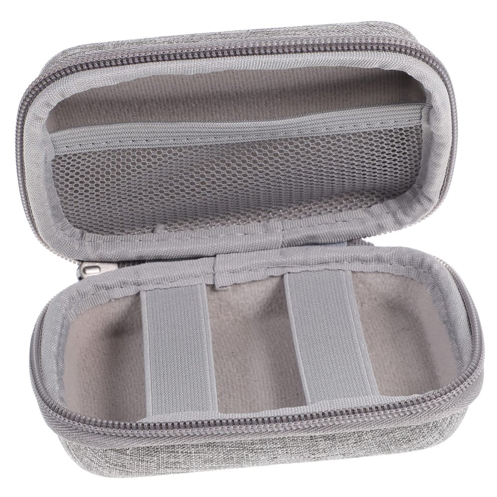 Angoily Cable Bag Organizer for Travel Digital Packing Bag Sturdy Zipper for Earphones Chargers