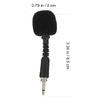 WESIEVYA 4pcs Portable Noise Canceling Microphone for Omnidirectional Mic for Laptop and Phone Play Design for Streaming and Podcasting view 2