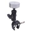Satellite Clamp Bracket Adapter Set Aluminum Alloy Adjustable Clamp Bracket Kit for RV Yacht Mini Pole (Silver Adapter) view 3