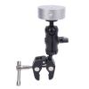 Satellite Clamp Bracket Adapter Set Aluminum Alloy Adjustable Clamp Bracket Kit for RV Yacht Mini Pole (Silver Adapter) view 4