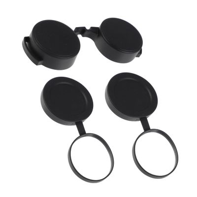 Hemobllo 3pcs Scratch Objective Lens Covers Easy to Install Rubber Binoculars Monocular Accessories Replace Old Broken Lens Caps