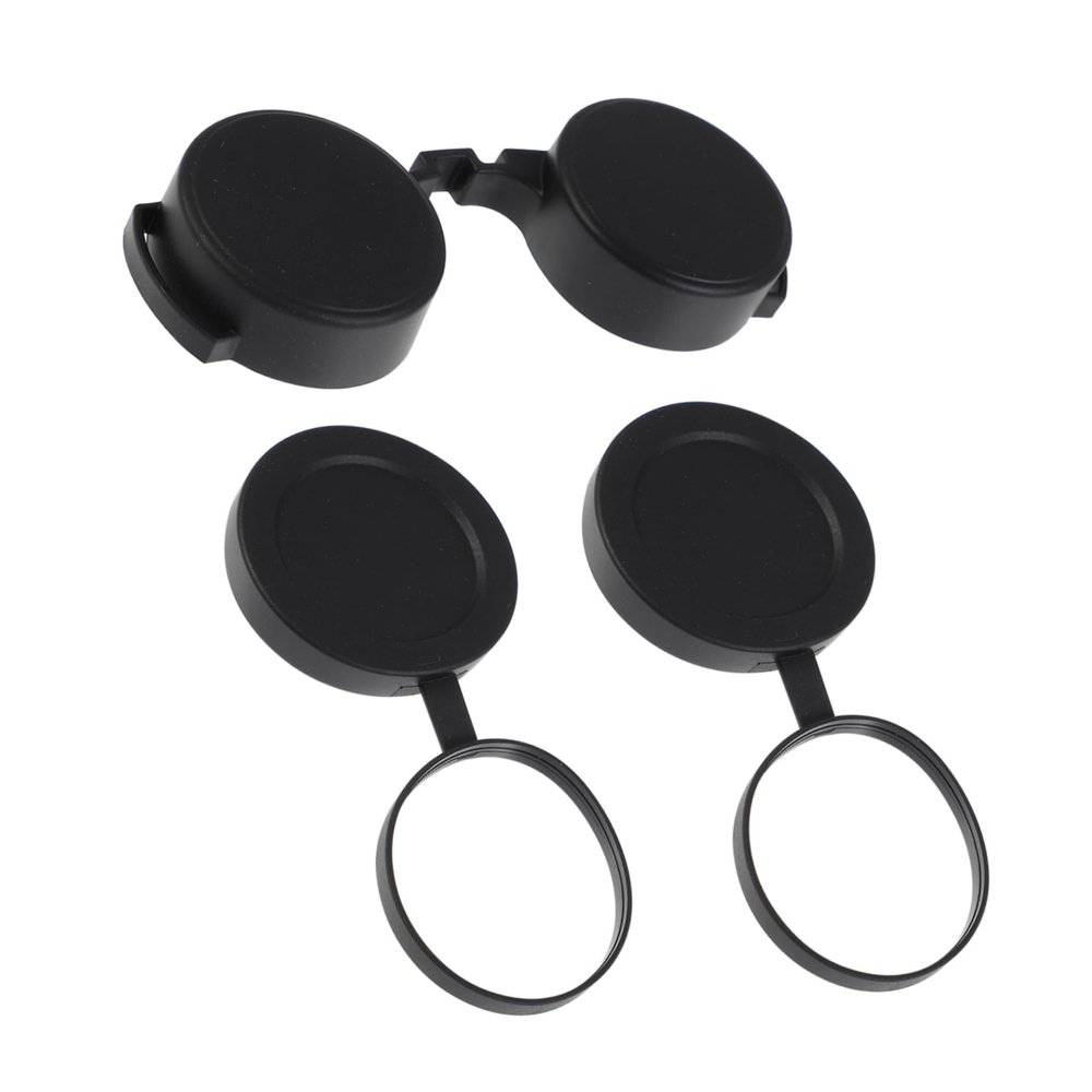 Hemobllo 3pcs Scratch Objective Lens Covers Easy to Install Rubber Binoculars Monocular Accessories Replace Old Broken Lens Caps