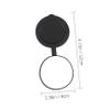 Hemobllo 3pcs Scratch Objective Lens Covers Easy to Install Rubber Binoculars Monocular Accessories Replace Old Broken Lens Caps view 2